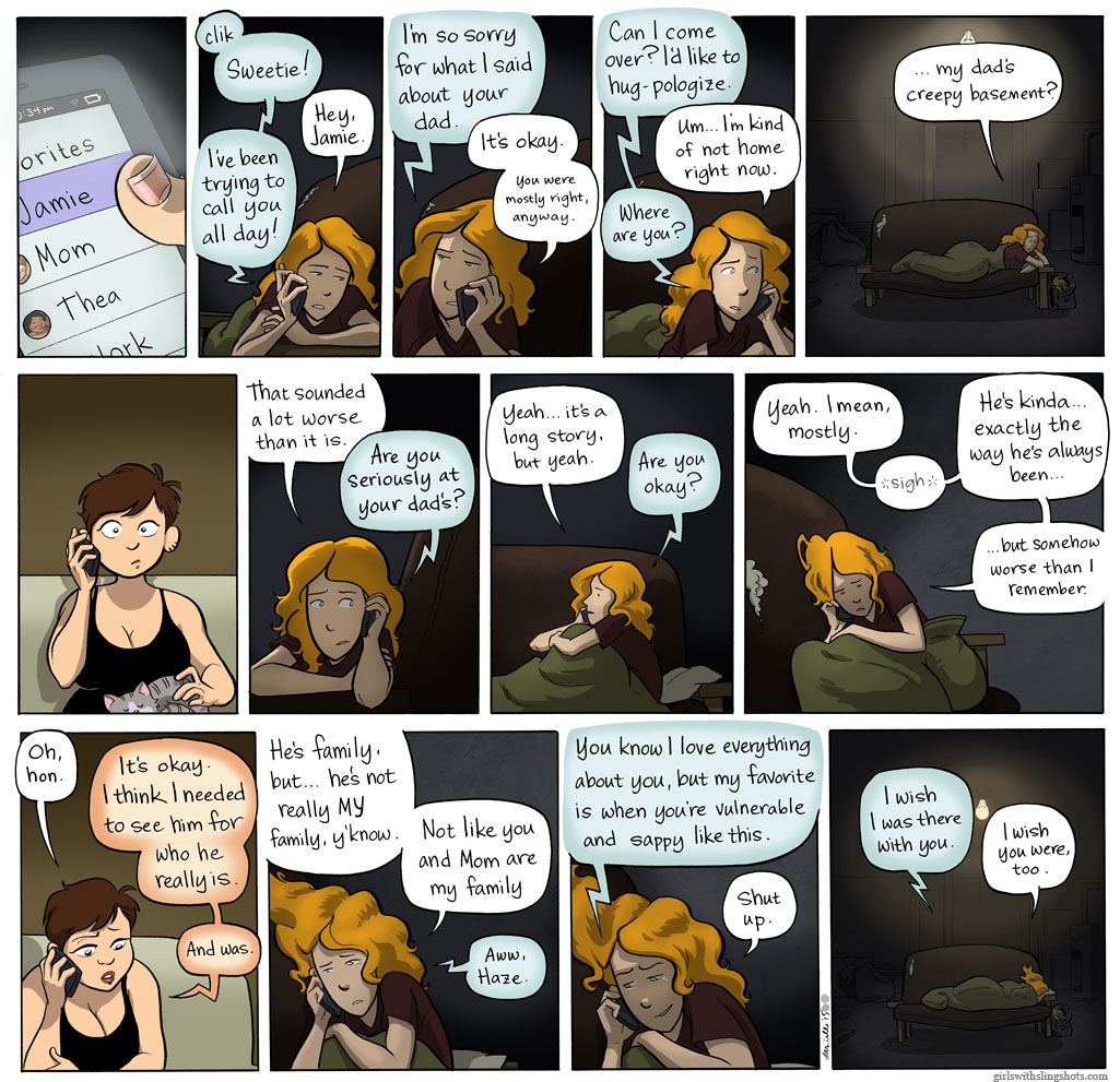 Girls with Slingshots