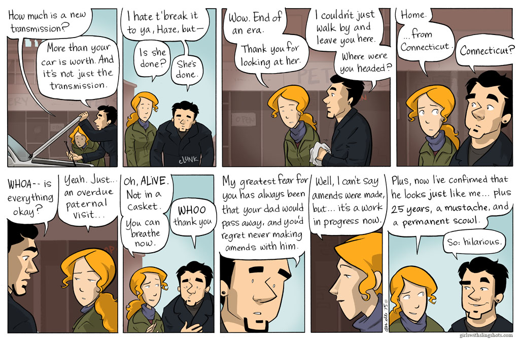 Girls with Slingshots