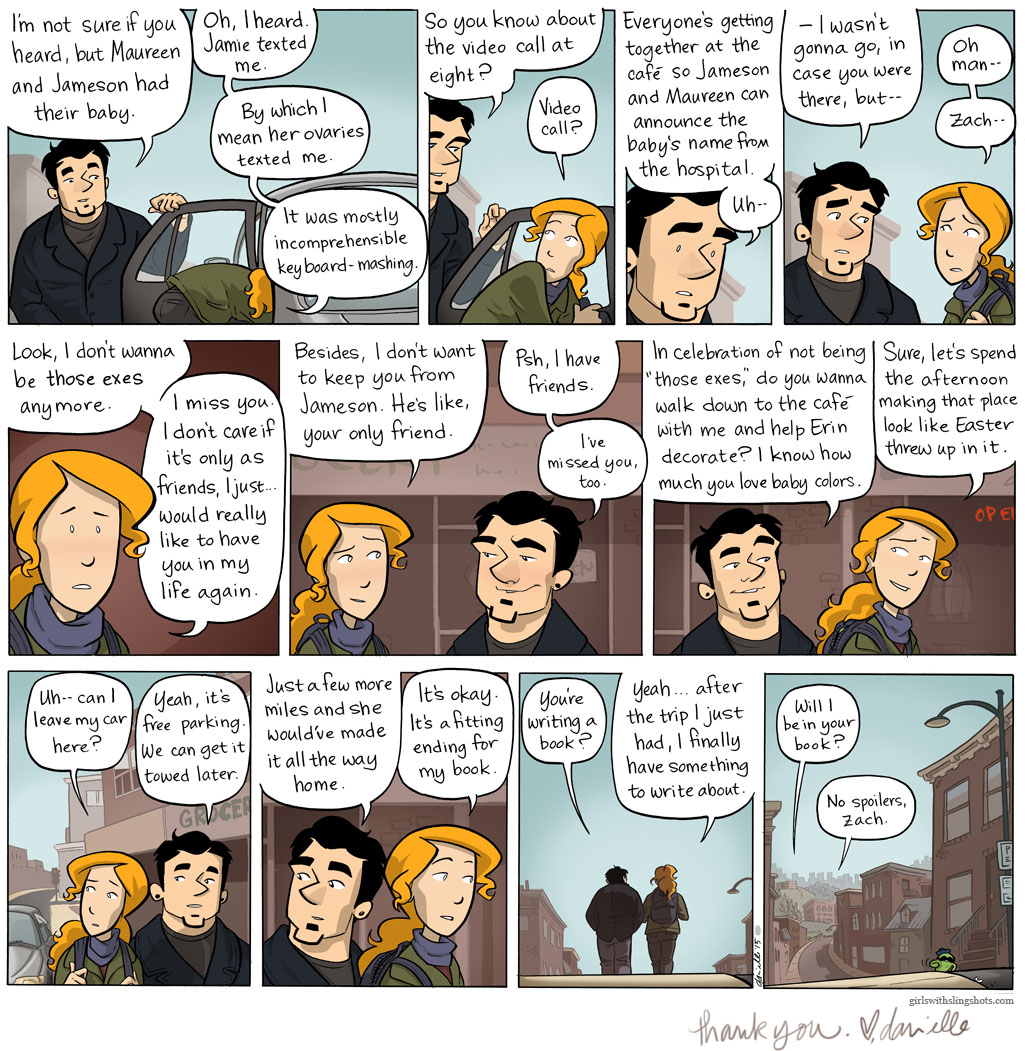 Girls with Slingshots