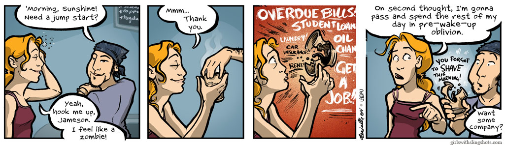 Girls with Slingshots