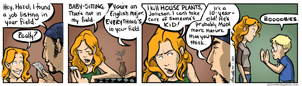 Girls with Slingshots