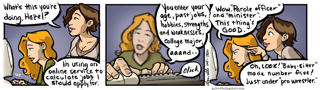 Girls with Slingshots