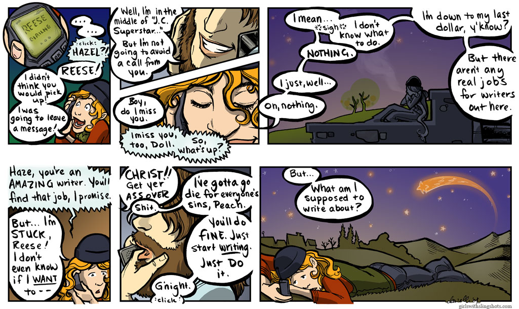 Girls with Slingshots