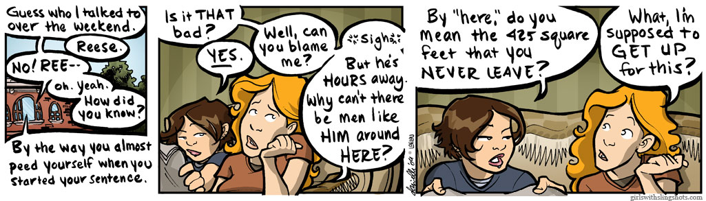 Girls with Slingshots