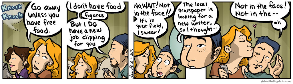 Girls with Slingshots