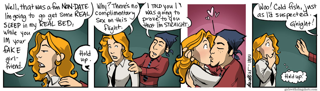 Girls with Slingshots