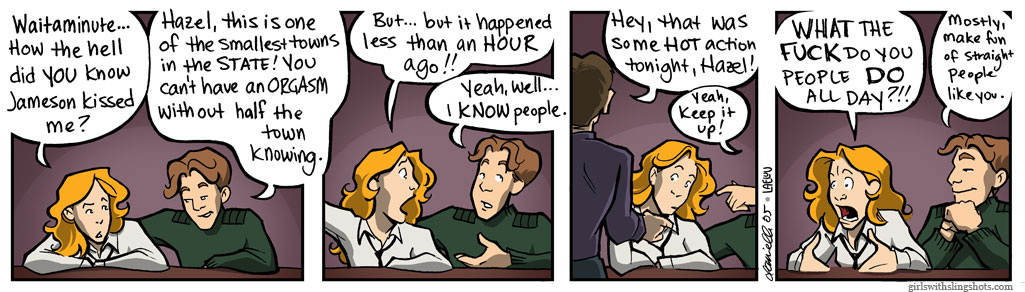 Girls with Slingshots