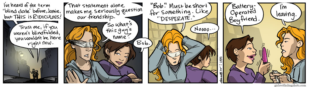 Girls with Slingshots