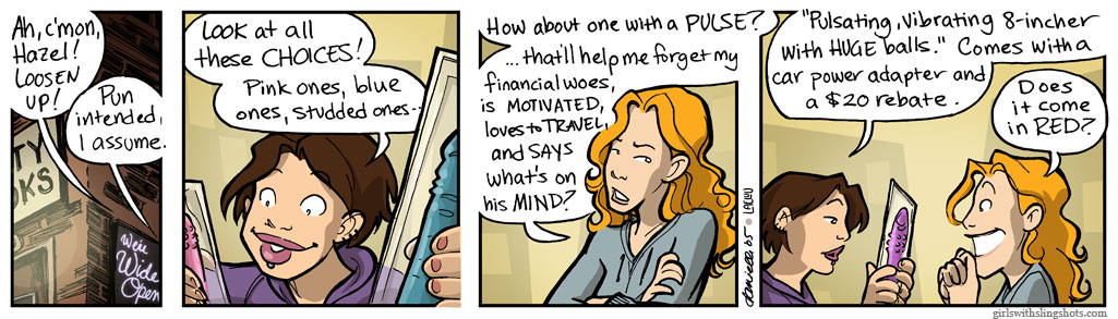 Girls with Slingshots