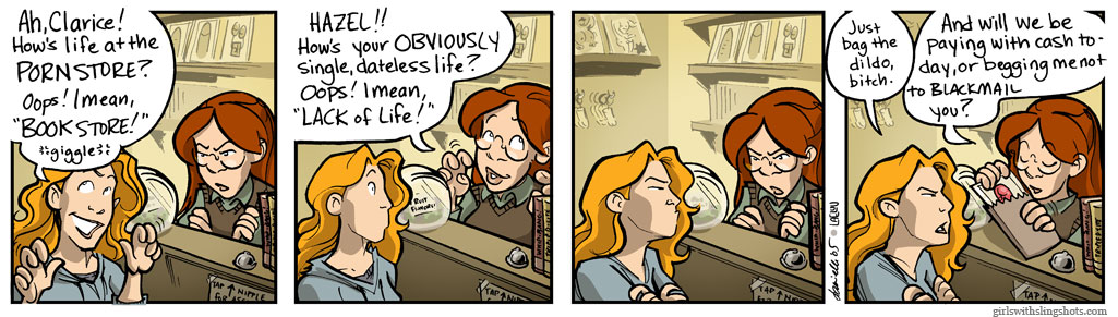 Girls with Slingshots