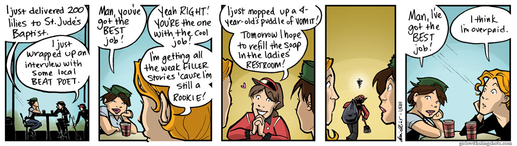 Girls with Slingshots