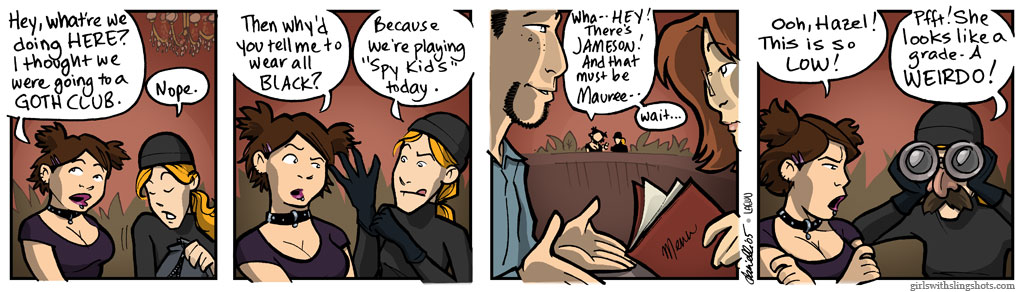 Girls with Slingshots