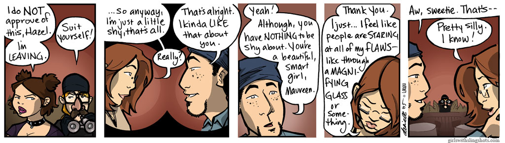 Girls with Slingshots