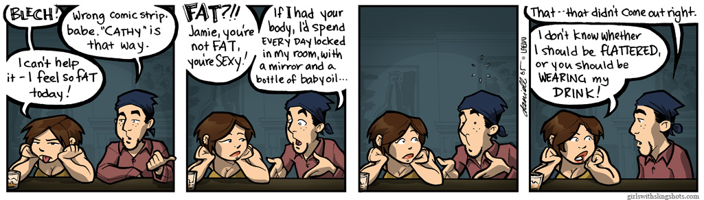 Girls with Slingshots