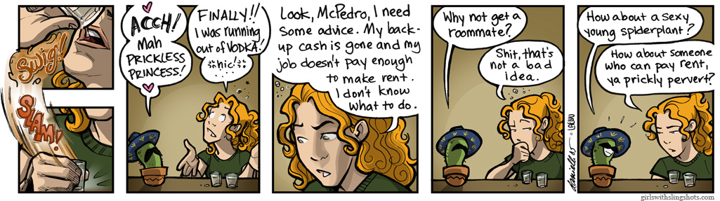 Girls with Slingshots