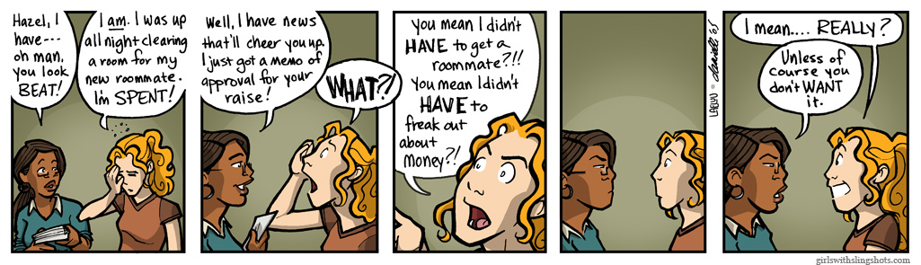 Girls with Slingshots