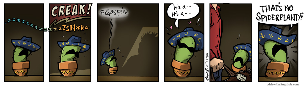 Girls with Slingshots