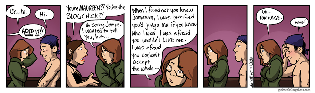 Girls with Slingshots