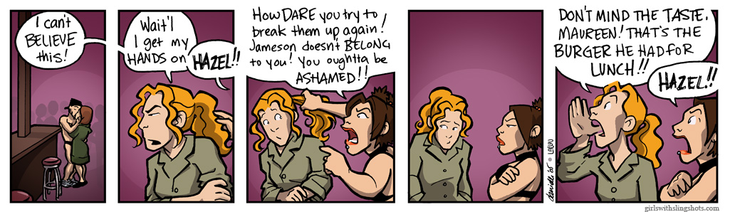 Girls with Slingshots