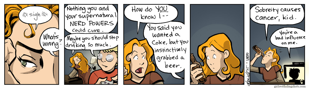 Girls with Slingshots