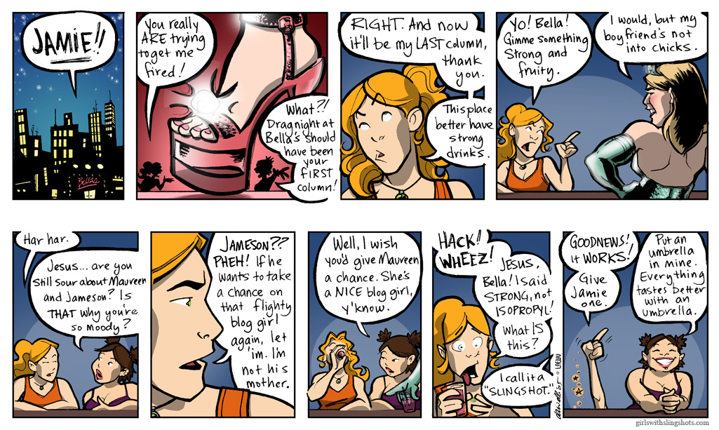 Girls with Slingshots