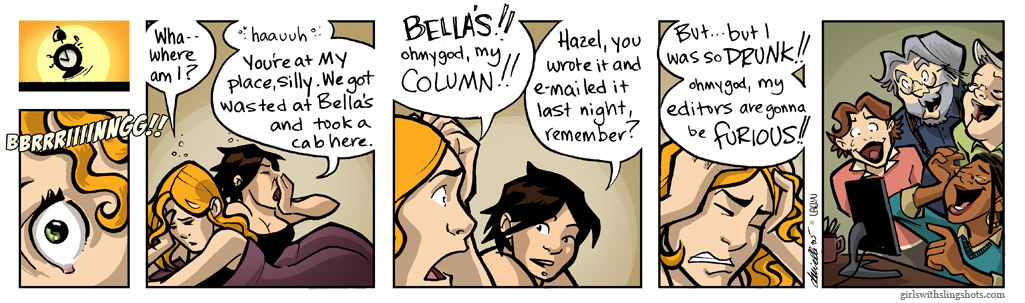 Girls with Slingshots