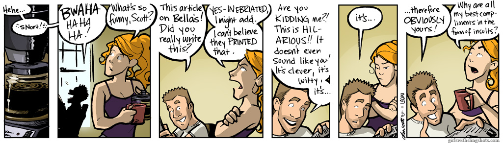 Girls with Slingshots