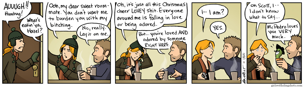 Girls with Slingshots