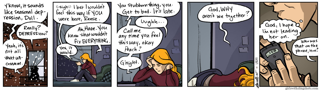 Girls with Slingshots