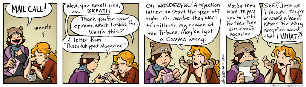 Girls with Slingshots