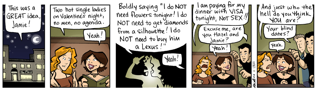 Girls with Slingshots