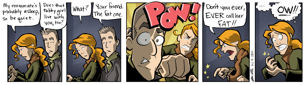 Girls with Slingshots