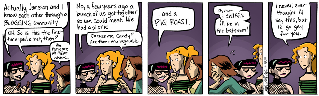 Girls with Slingshots