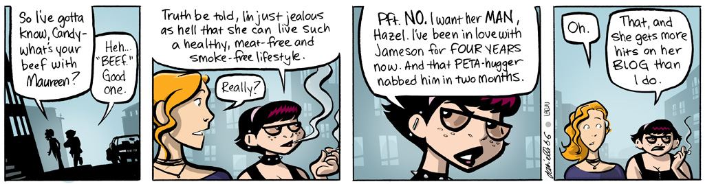 Girls with Slingshots