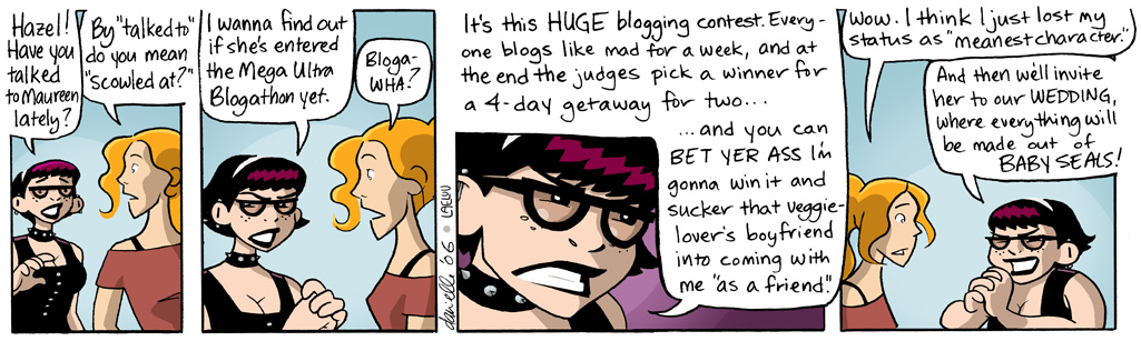 Girls with Slingshots