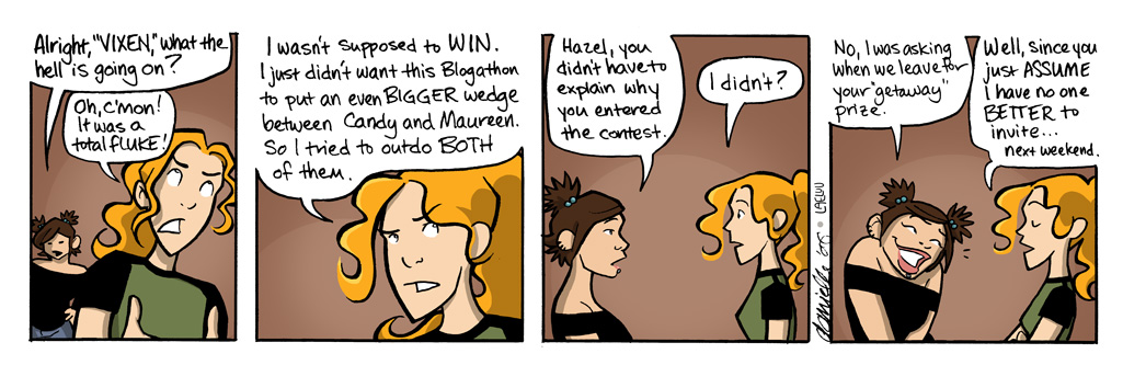 Girls with Slingshots