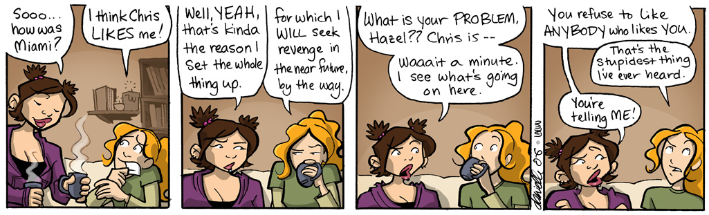 Girls with Slingshots