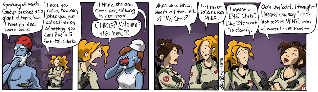 Girls with Slingshots