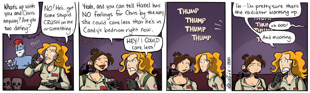 Girls with Slingshots