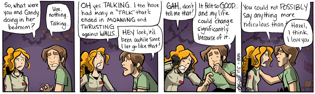 Girls with Slingshots