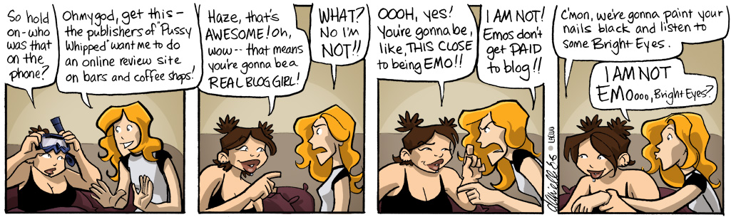 Girls with Slingshots