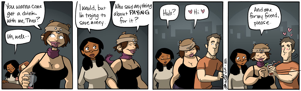 Girls with Slingshots