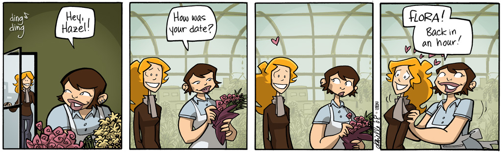 Girls with Slingshots