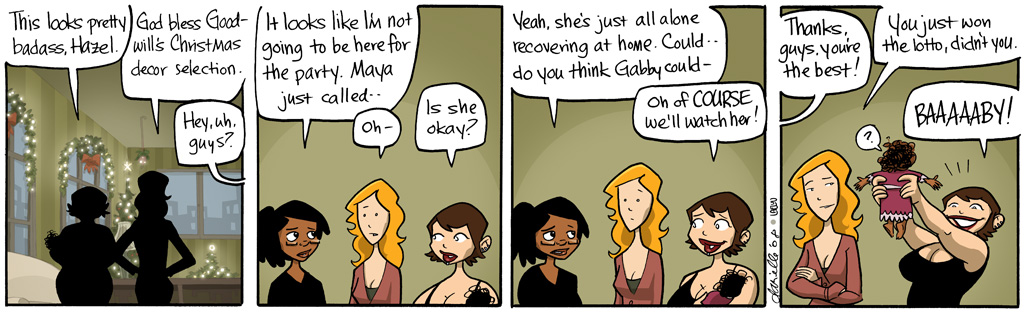 Girls with Slingshots