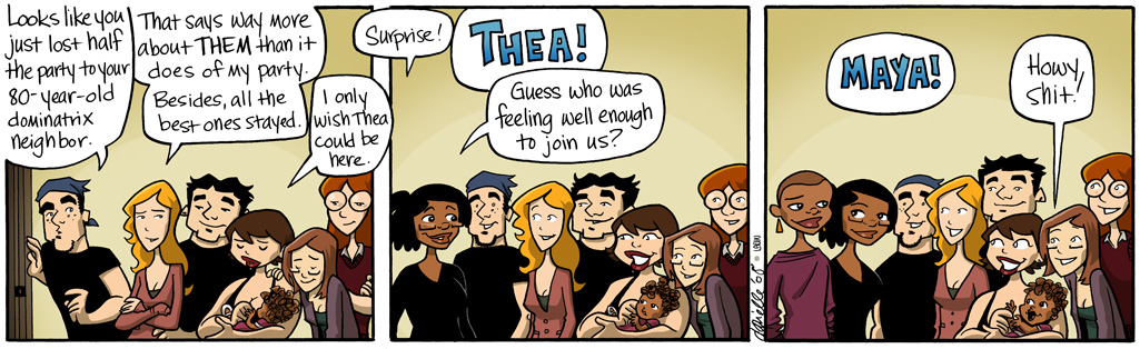 Girls with Slingshots