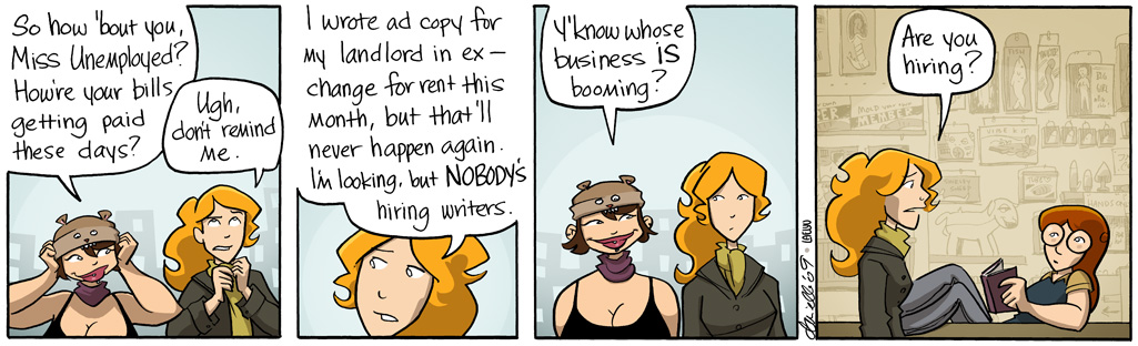 Girls with Slingshots