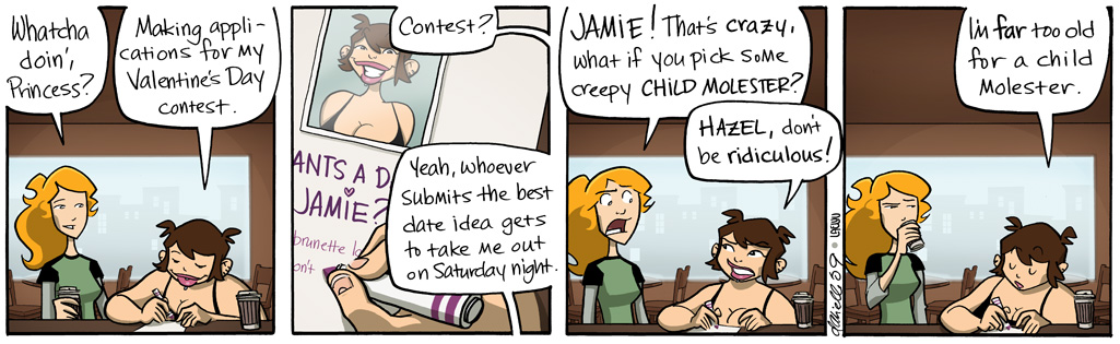 Girls with Slingshots