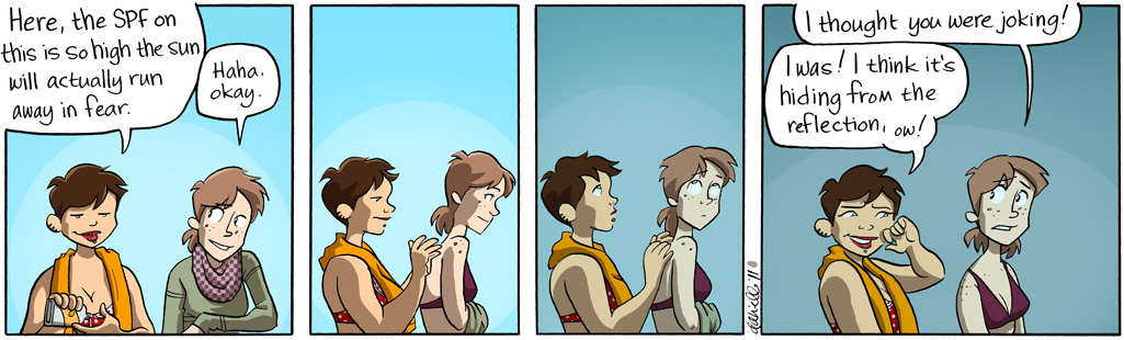 Girls with Slingshots