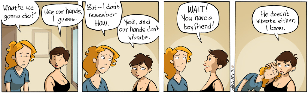 Girls with Slingshots