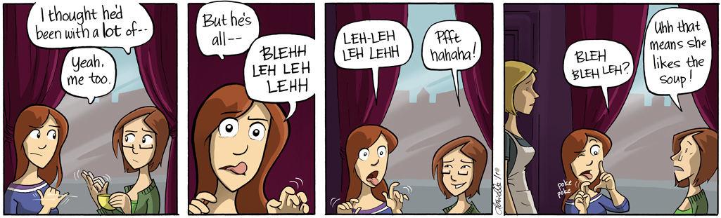 Girls with Slingshots